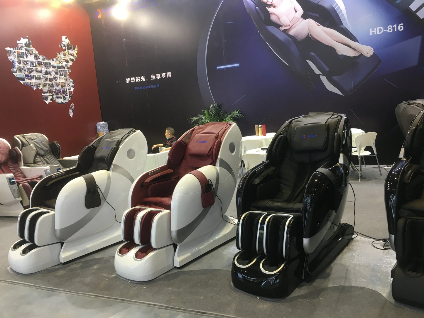 HENGDE Own factory health care products household home use massage chair with leg massager