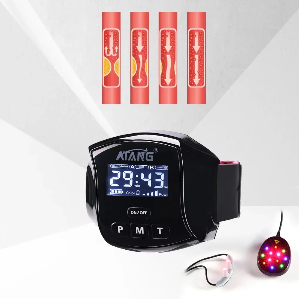 Blood Sugar Diabetic Wrist Watch Laser Health Physical Therapy Product Infrared Devices High Blood Pressure Cold Laser Therapy