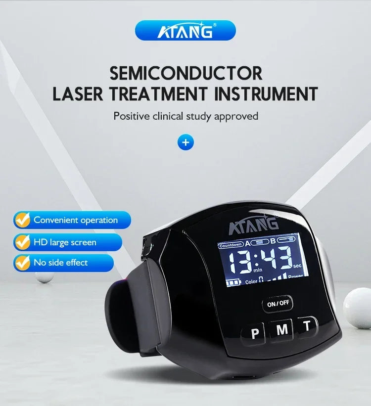 Blood Sugar Diabetic Wrist Watch Laser Health Physical Therapy Product Infrared Devices High Blood Pressure Cold Laser Therapy