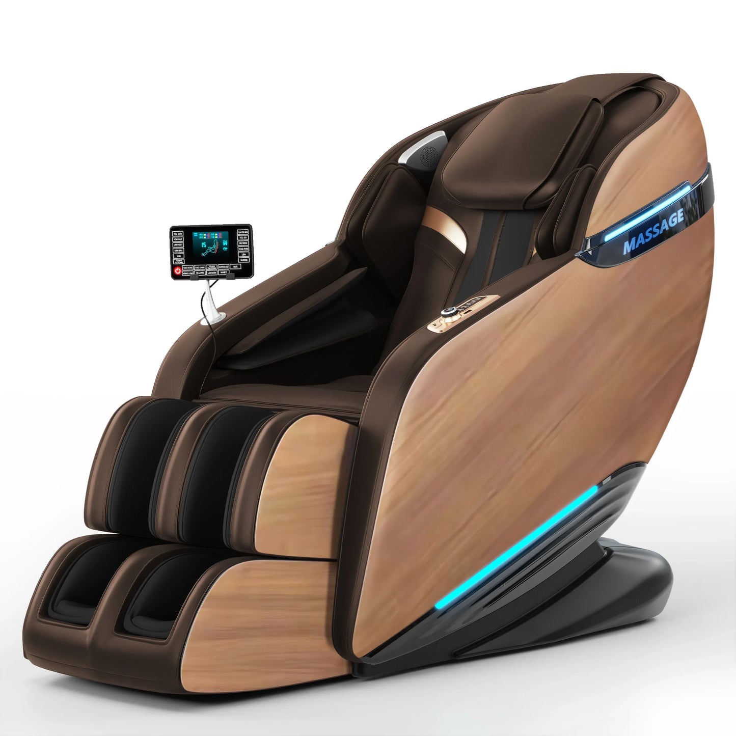 Health Care Products Home Use Folding Chair Full Body Massage 4d Sl Track zero Gravity Stretch with Foot Massage