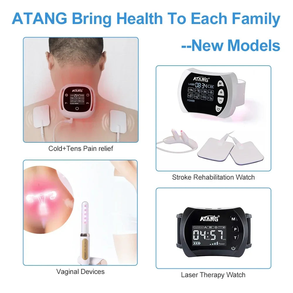 Blood Sugar Diabetic Wrist Watch Laser Health Physical Therapy Product Infrared Devices High Blood Pressure Cold Laser Therapy